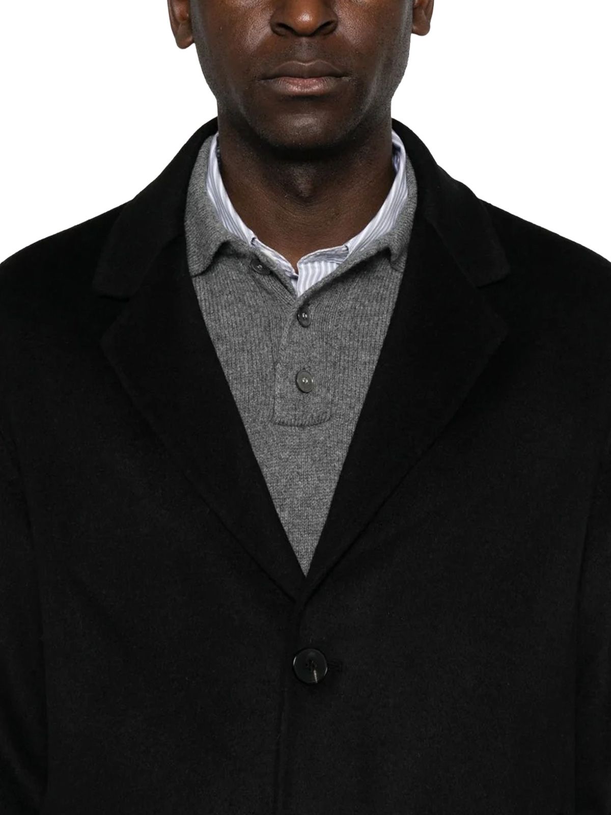 Black coat AMARANTO