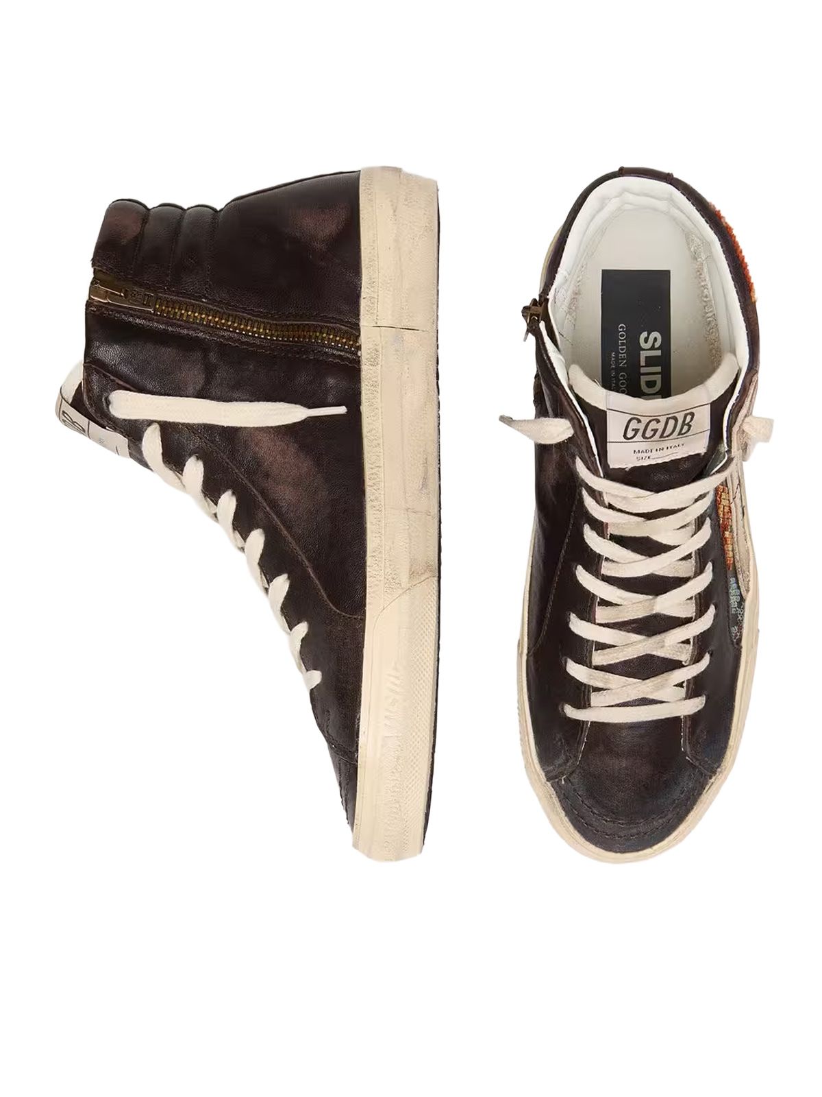 Multicolor slide sneakers GOLDEN GOOSE