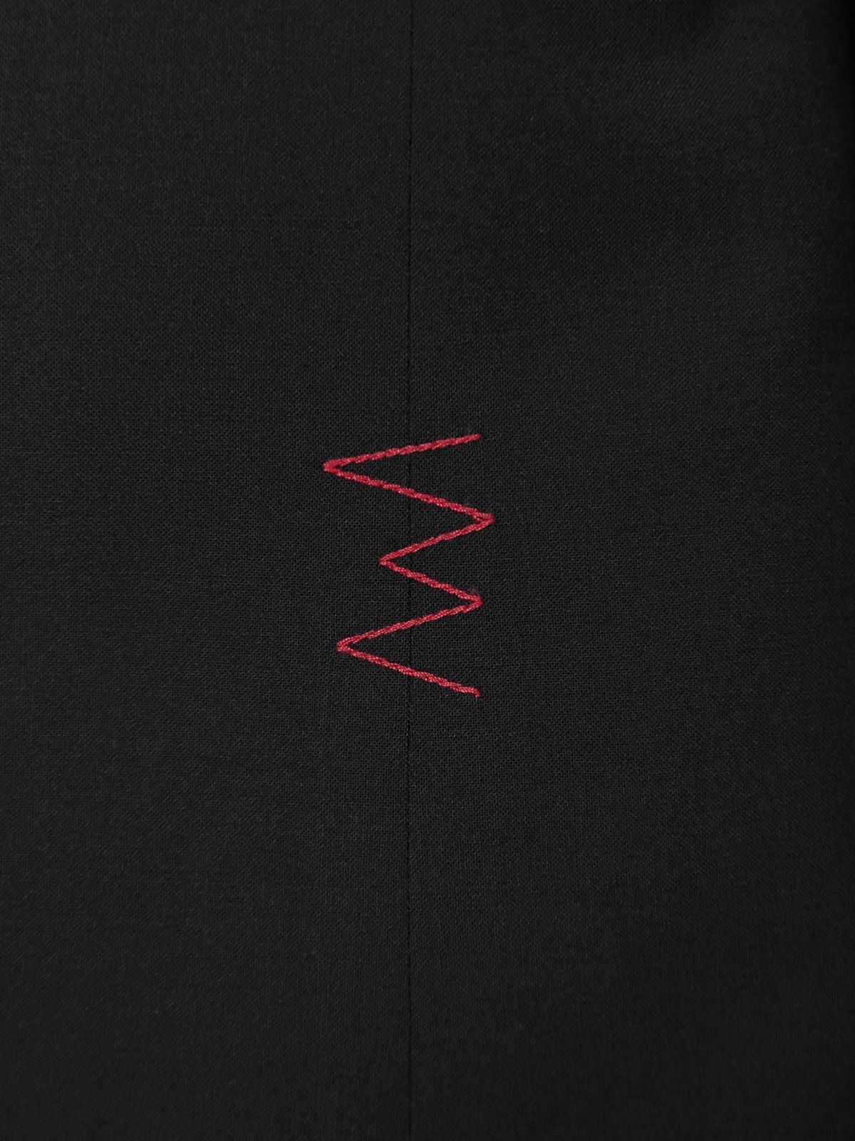 Blazer nero AMARANTO