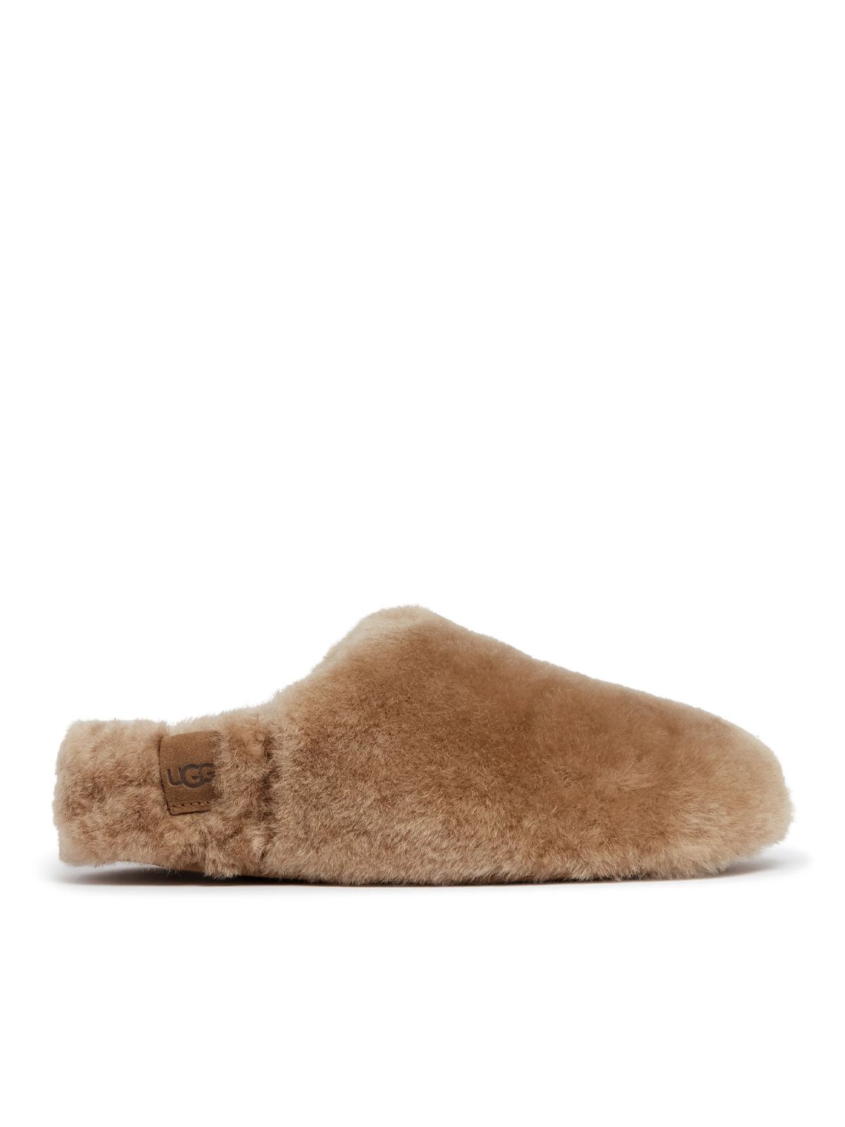Sabot wlea fluffed slip on beige