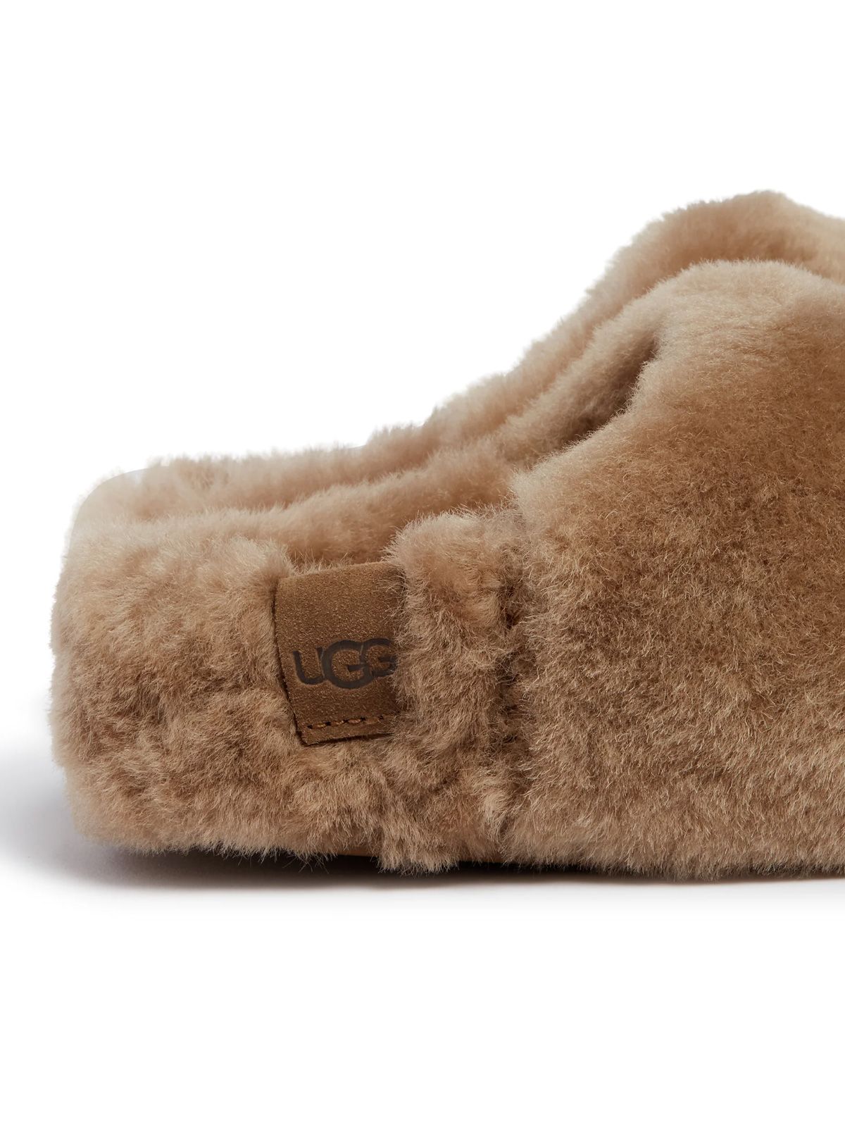 Sabot wlea fluffed slip on beige UGG