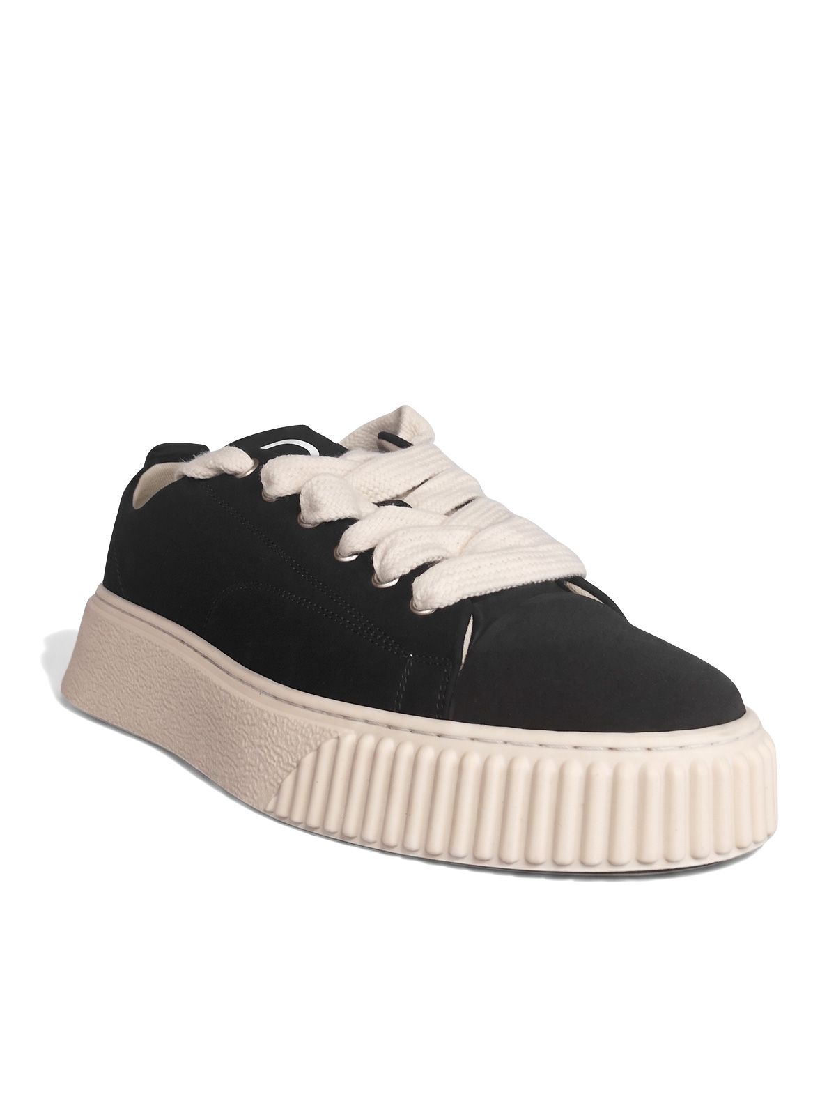 Sneakers in camoscio nere RHUN