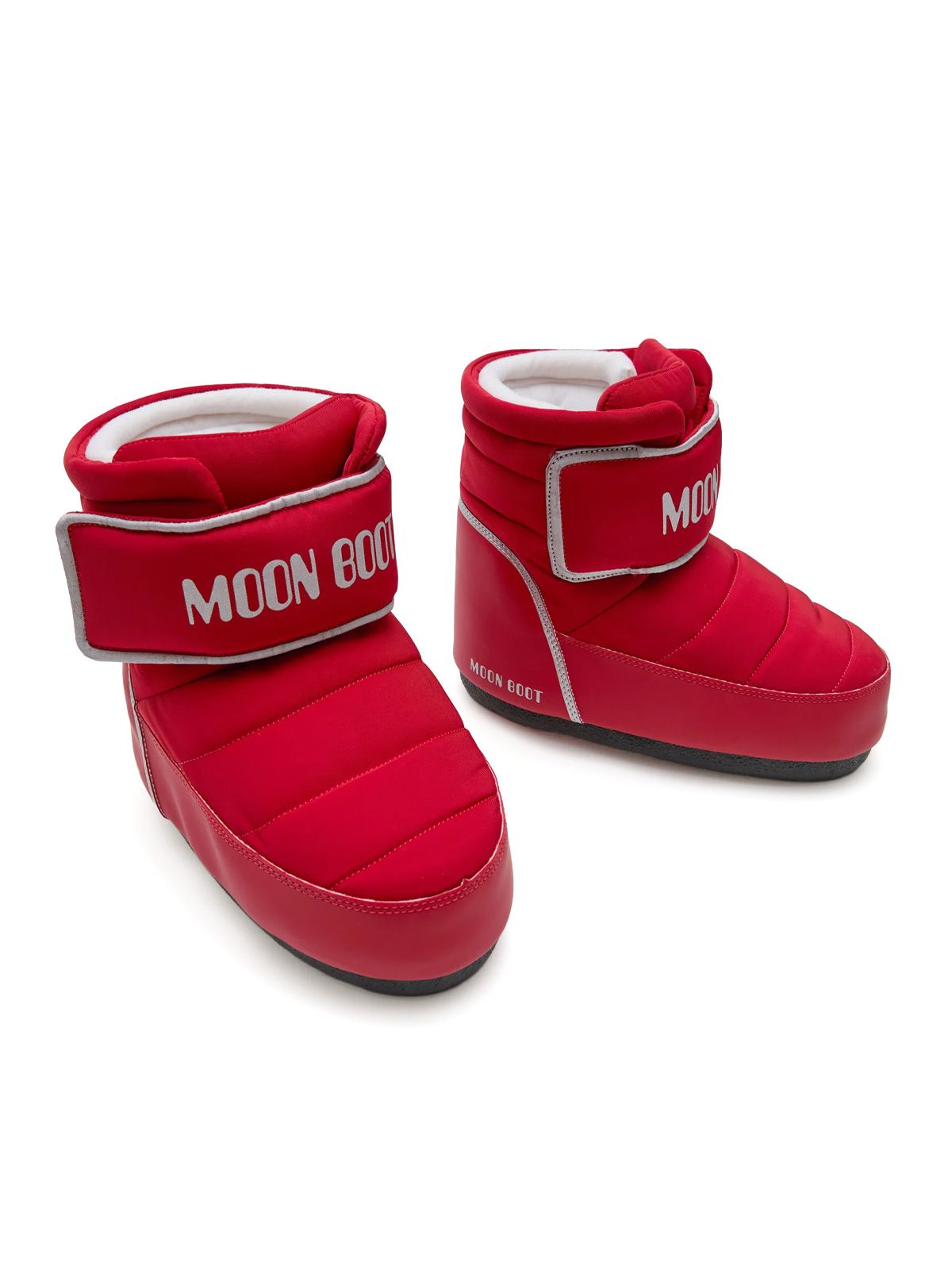 Red icon strap boots MOON BOOT