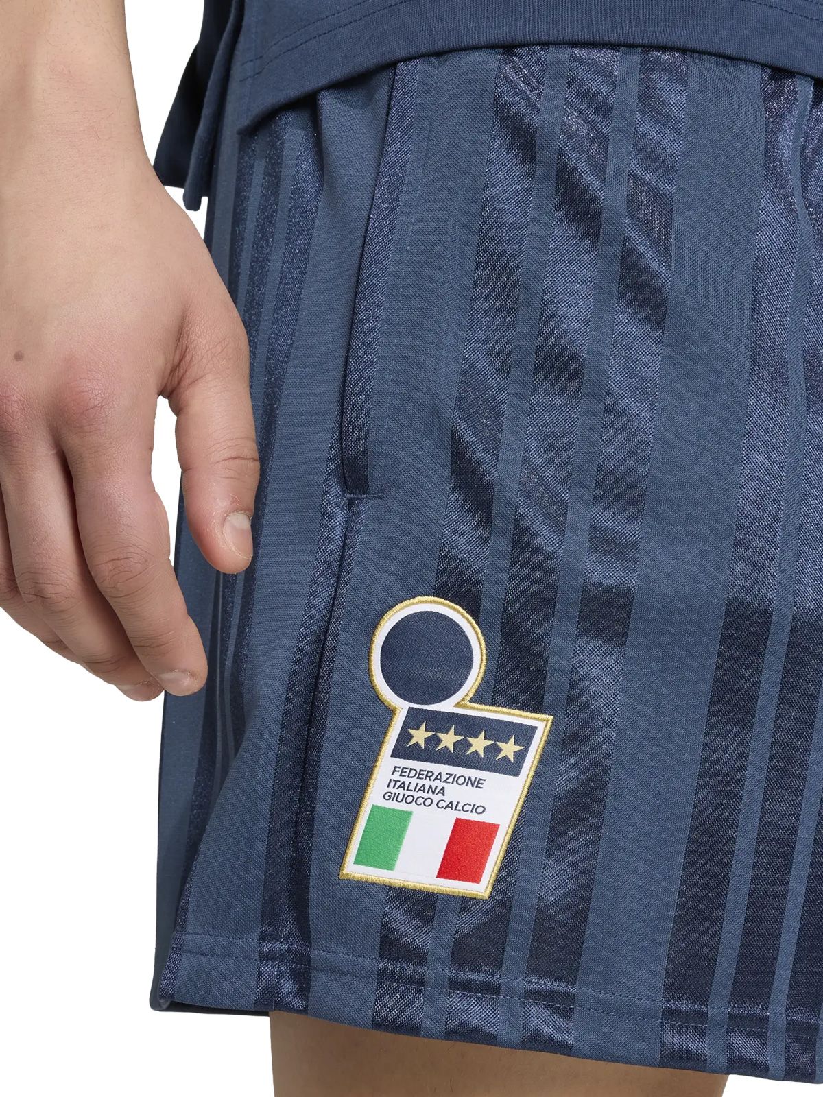 Blue eqt shorts ADIDAS ORIGINALS