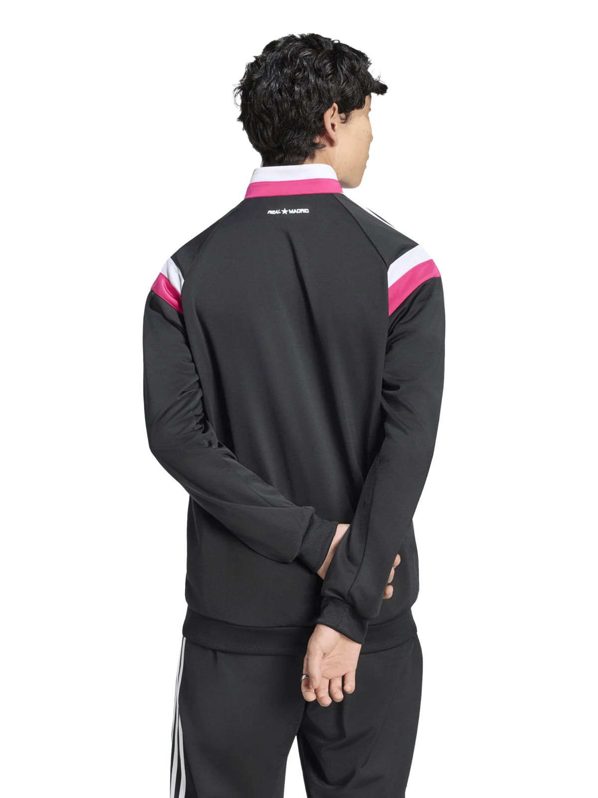 Black real tracktop ADIDAS ORIGINALS