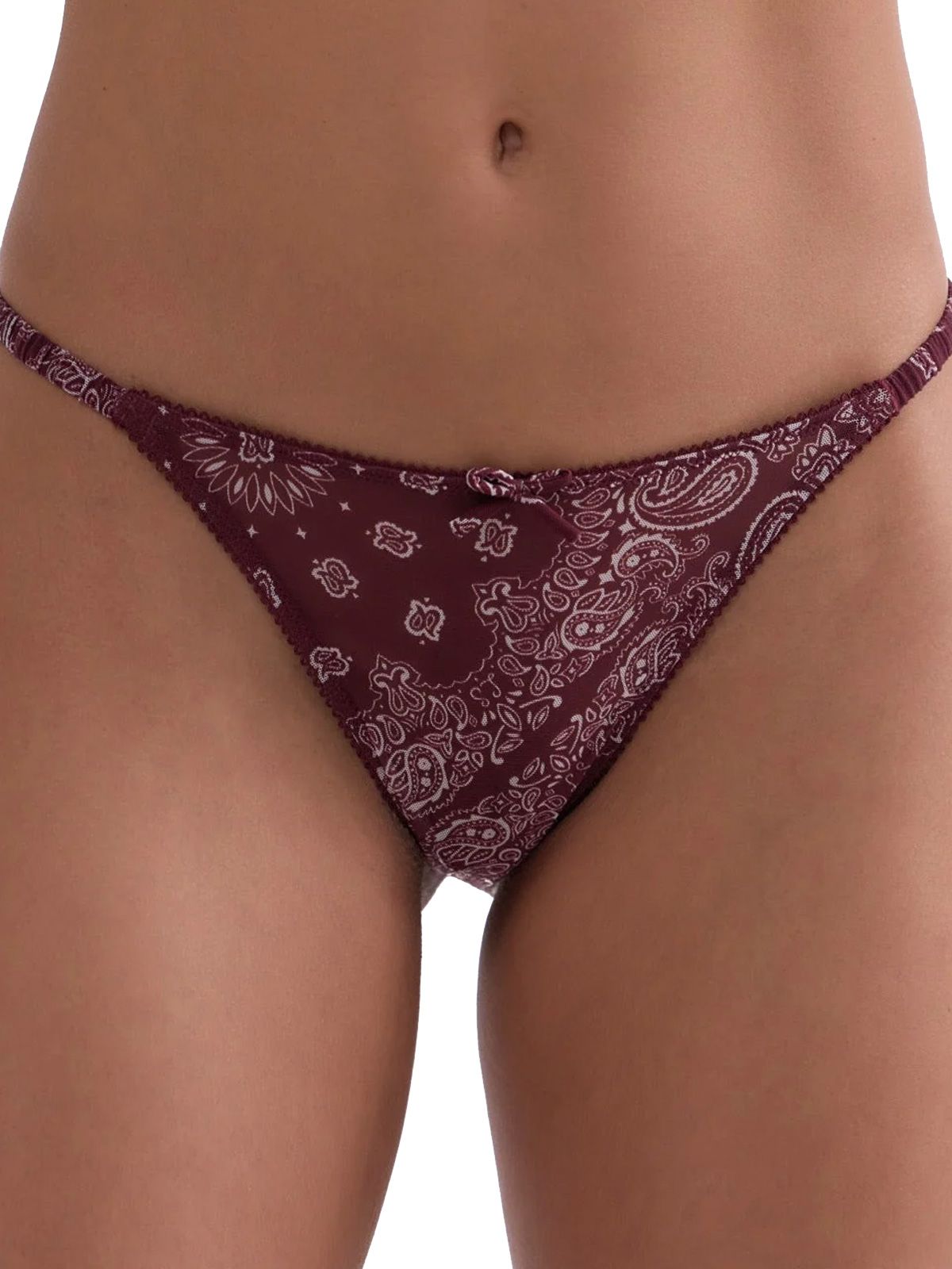 Bordeaux roomie slip LOVE STORIES