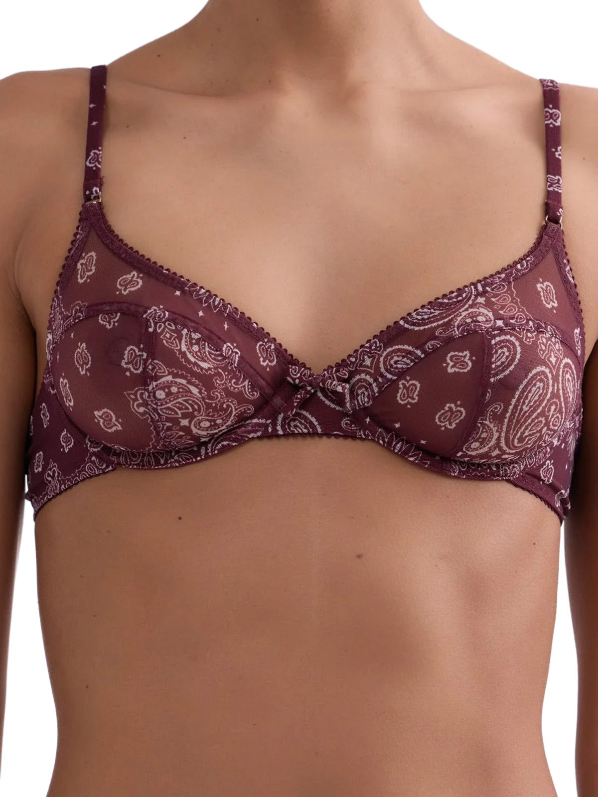 Bordeaux romeo bra LOVE STORIES