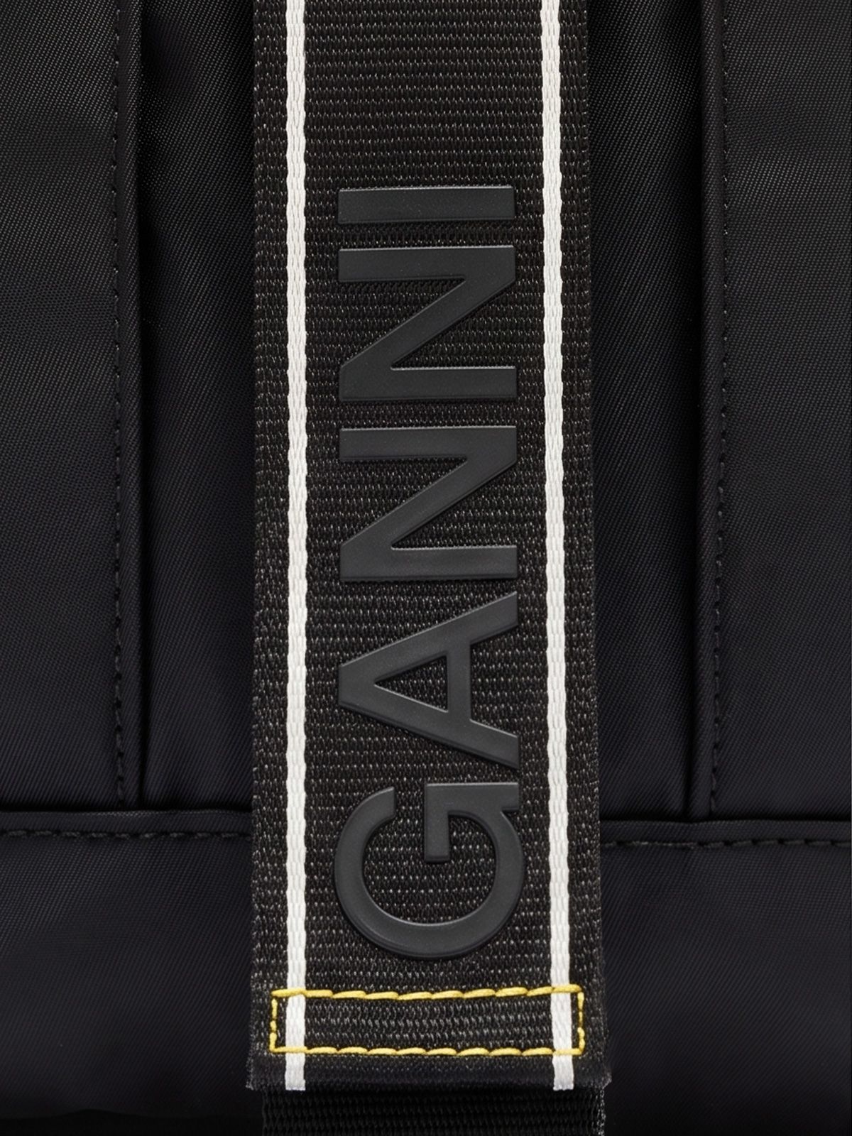 Zaino re-tech sport nylon nero GANNI