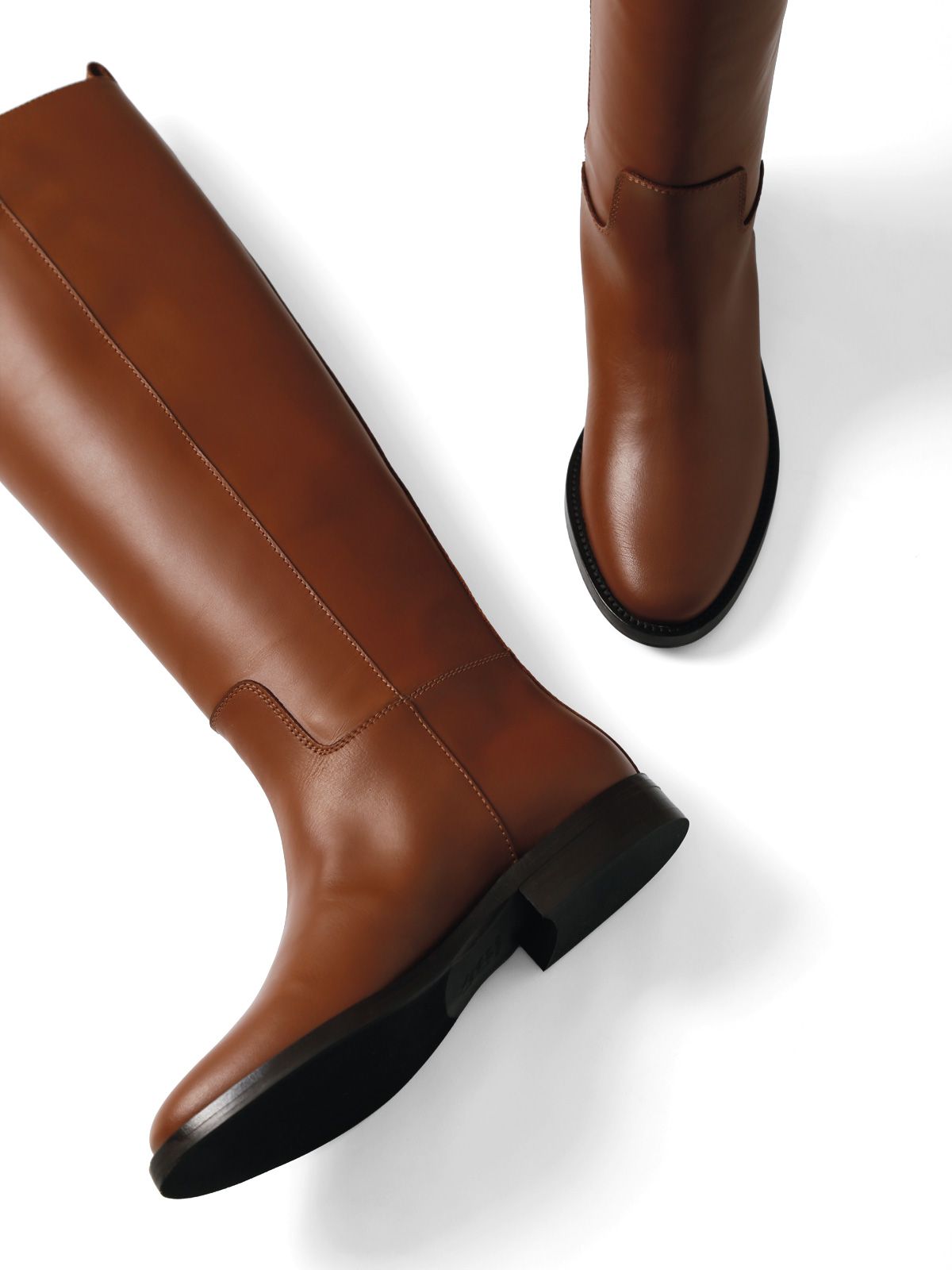 Brown cavallerizza boots VIA ROMA 15