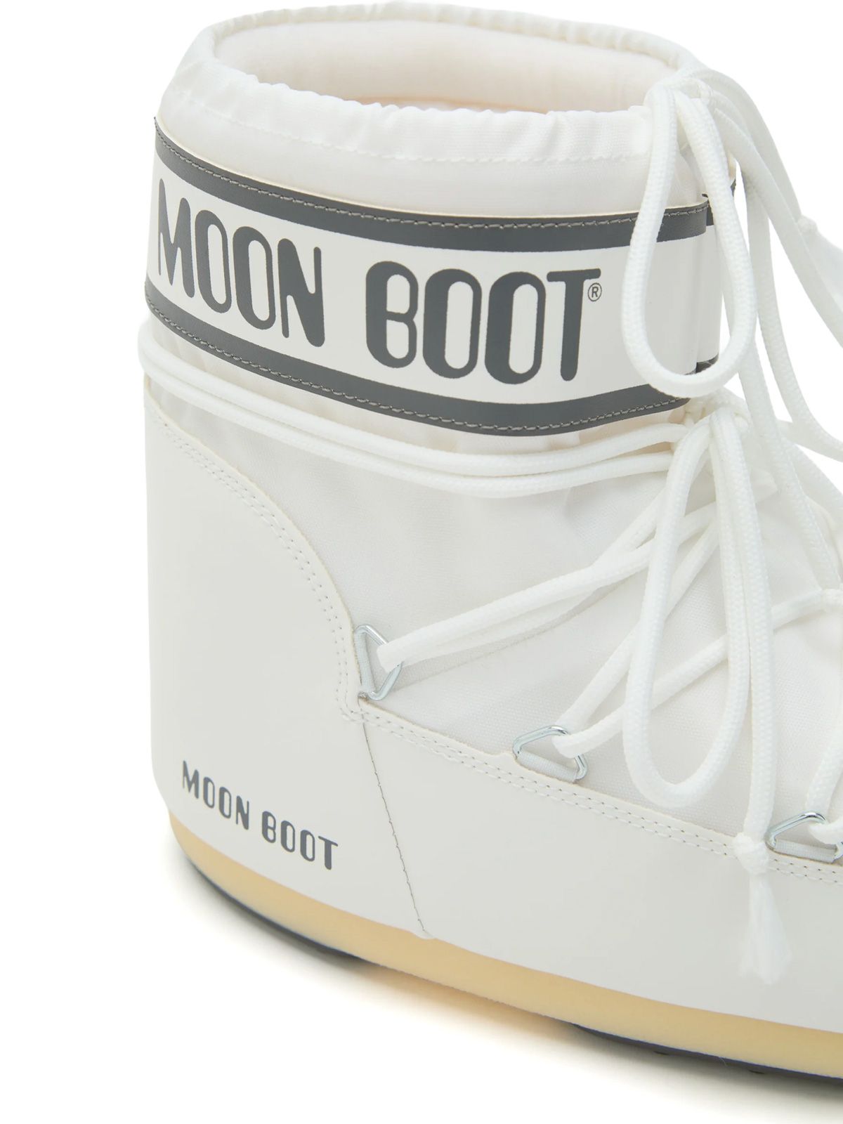 White icon low nylon boots MOON BOOT