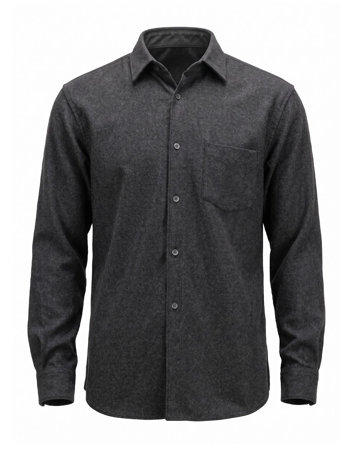 Dark grey woven shirt