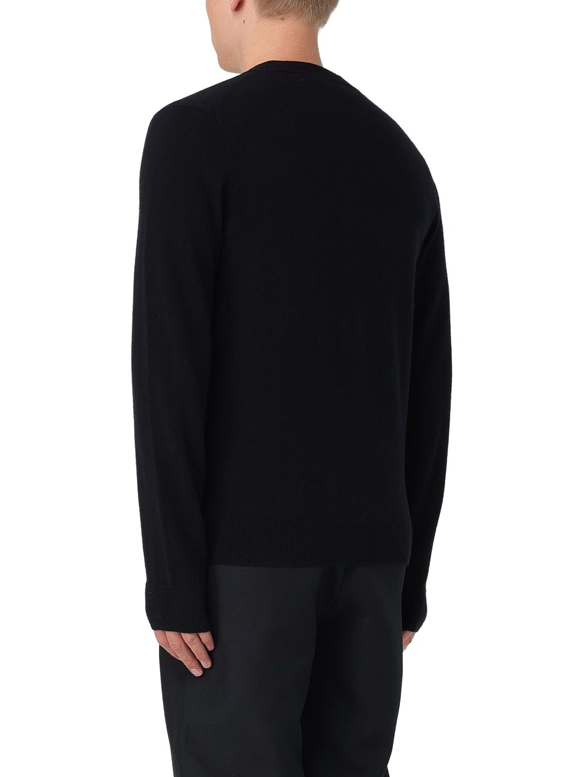 Black cardigan COMME DES GARCONS SHIRT