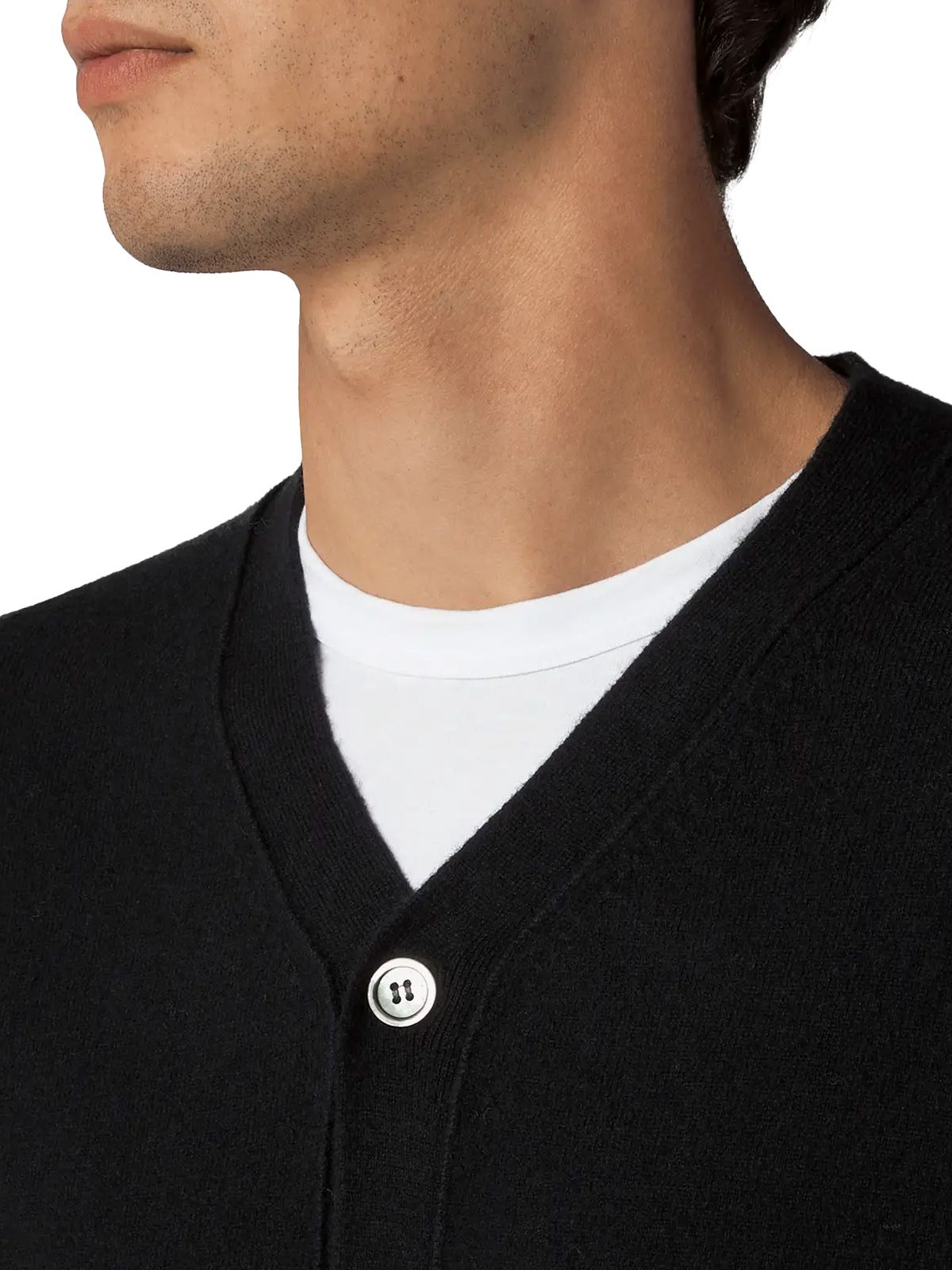 Black cardigan COMME DES GARCONS SHIRT