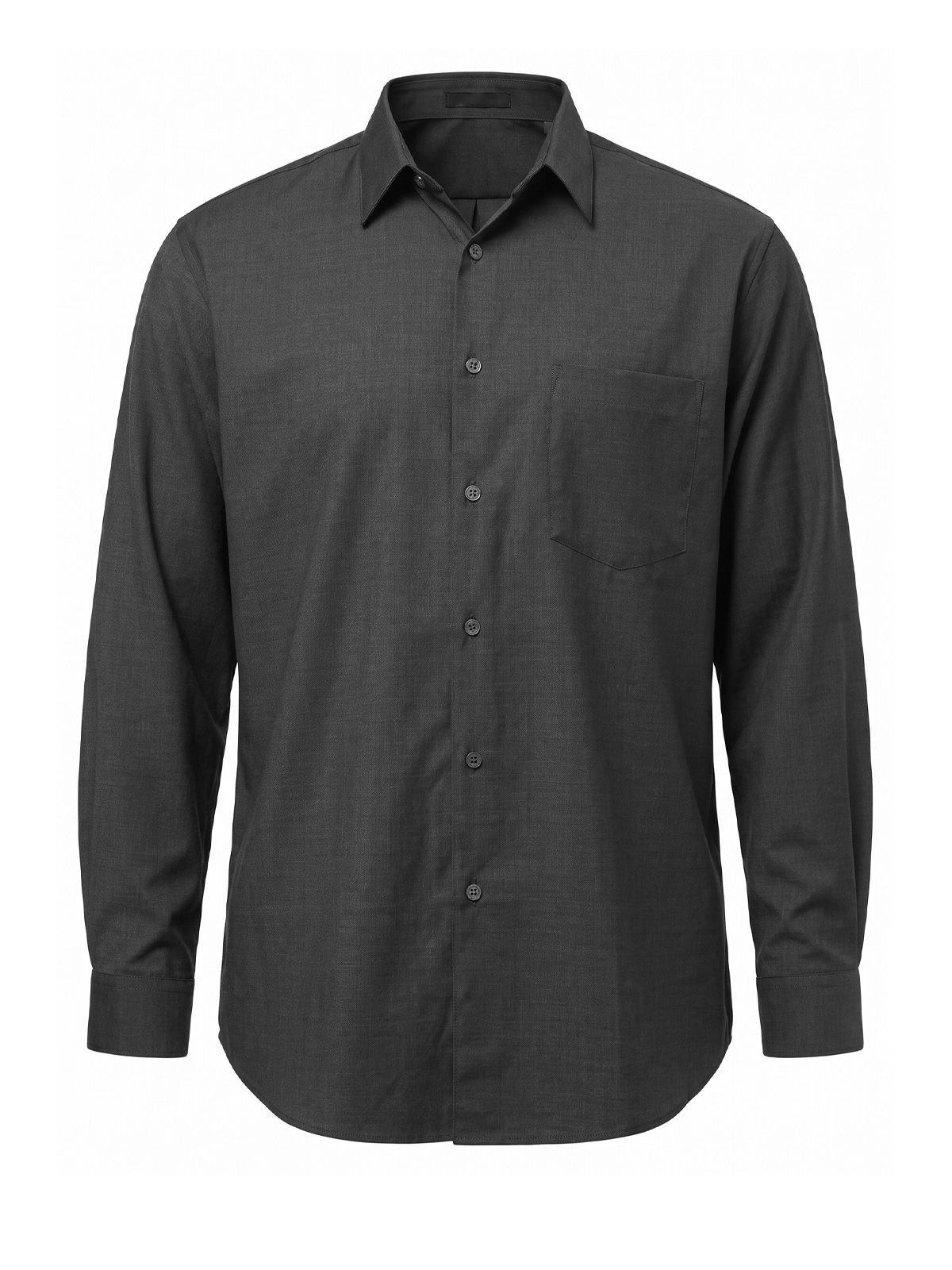 Black woven shirt