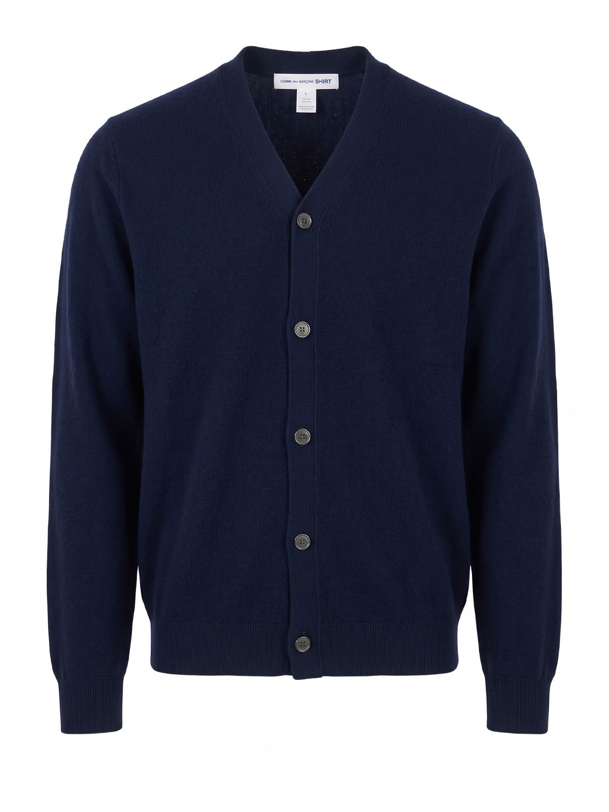 Navy cardigan