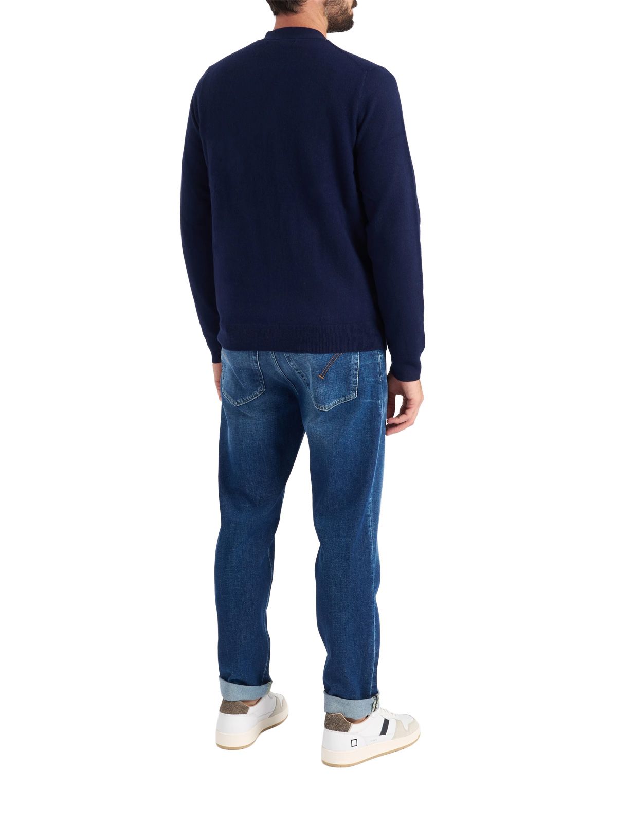 Navy cardigan COMME DES GARCONS SHIRT