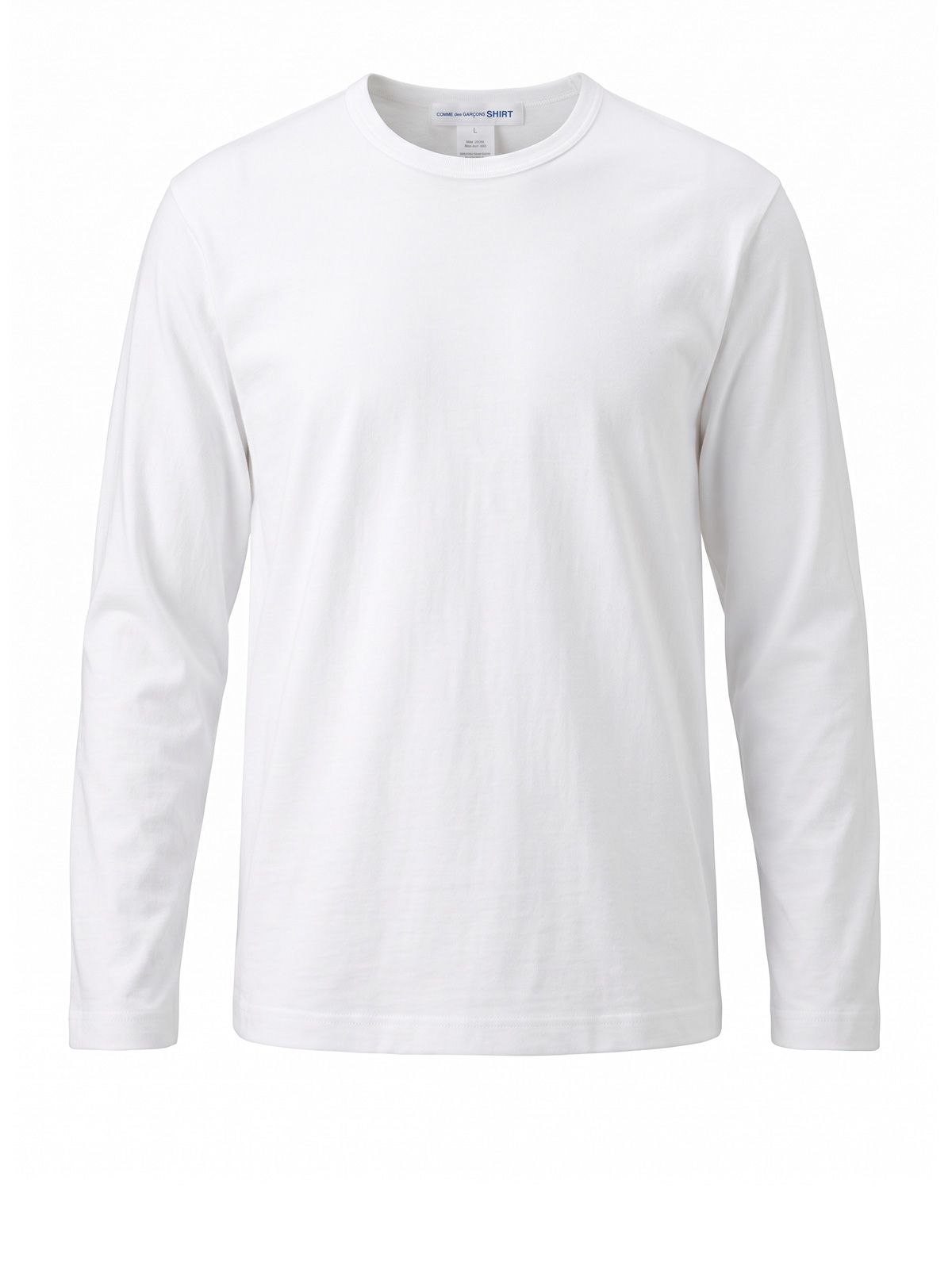 White long sleeve t-shirt