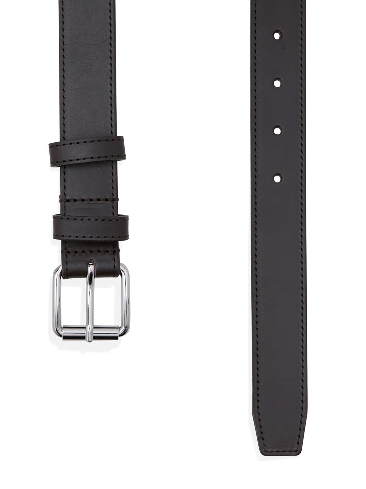 Cintura classica in pelle marrone COMME DES GARCONS WALLET