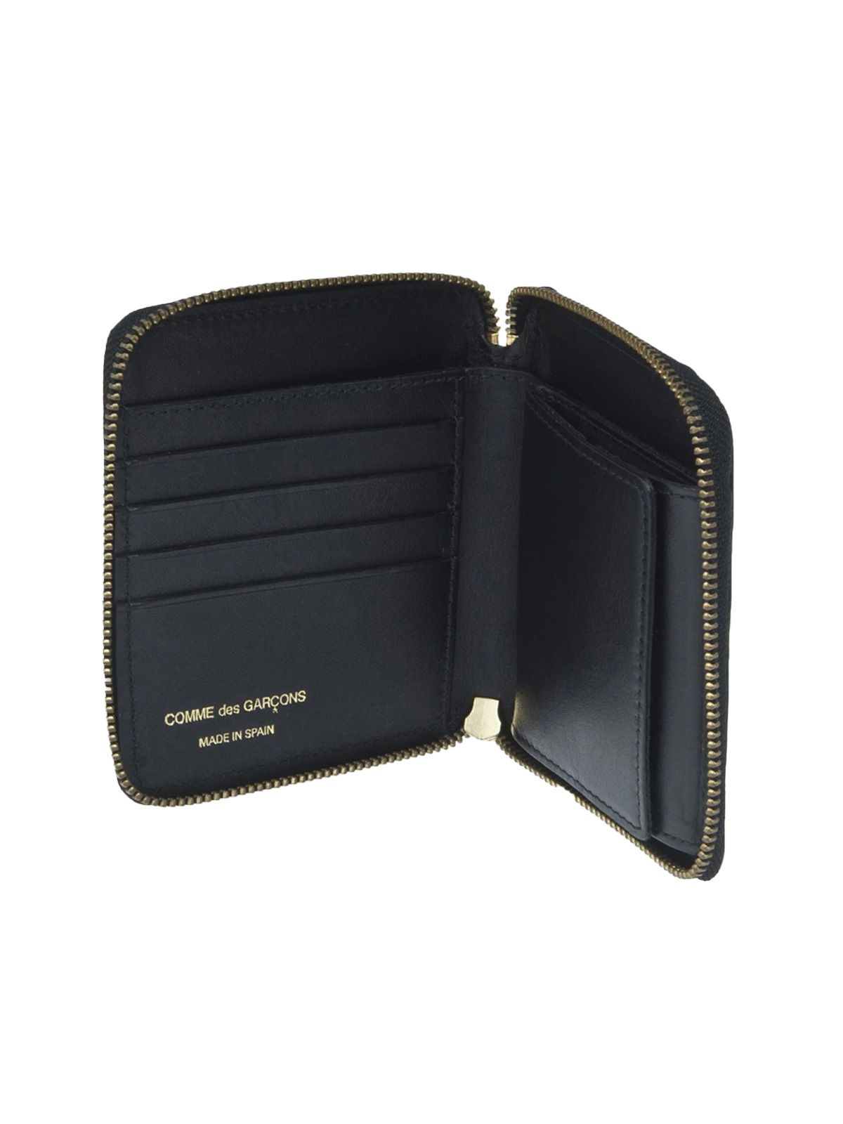 Black classic leather wallet COMME DES GARCONS WALLET