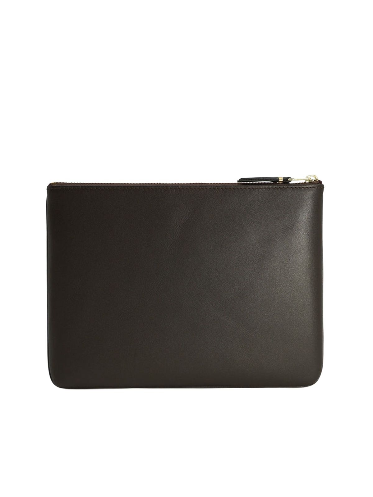 Brown classic leather wallet COMME DES GARCONS WALLET