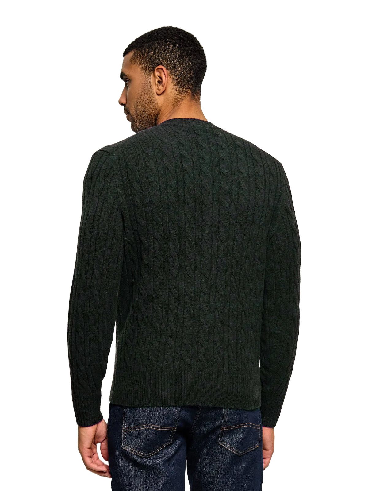 Dark green pullover LACOSTE