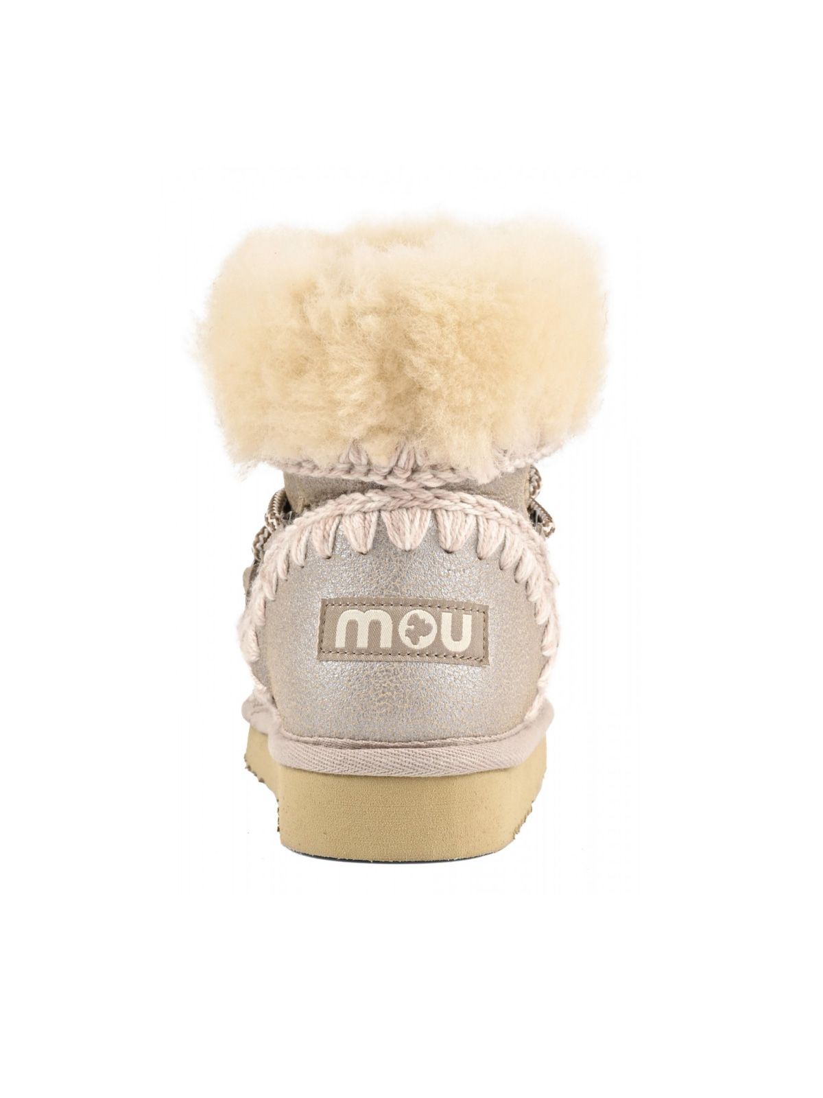 Grey eskimo 24 fur cuff boots MOU