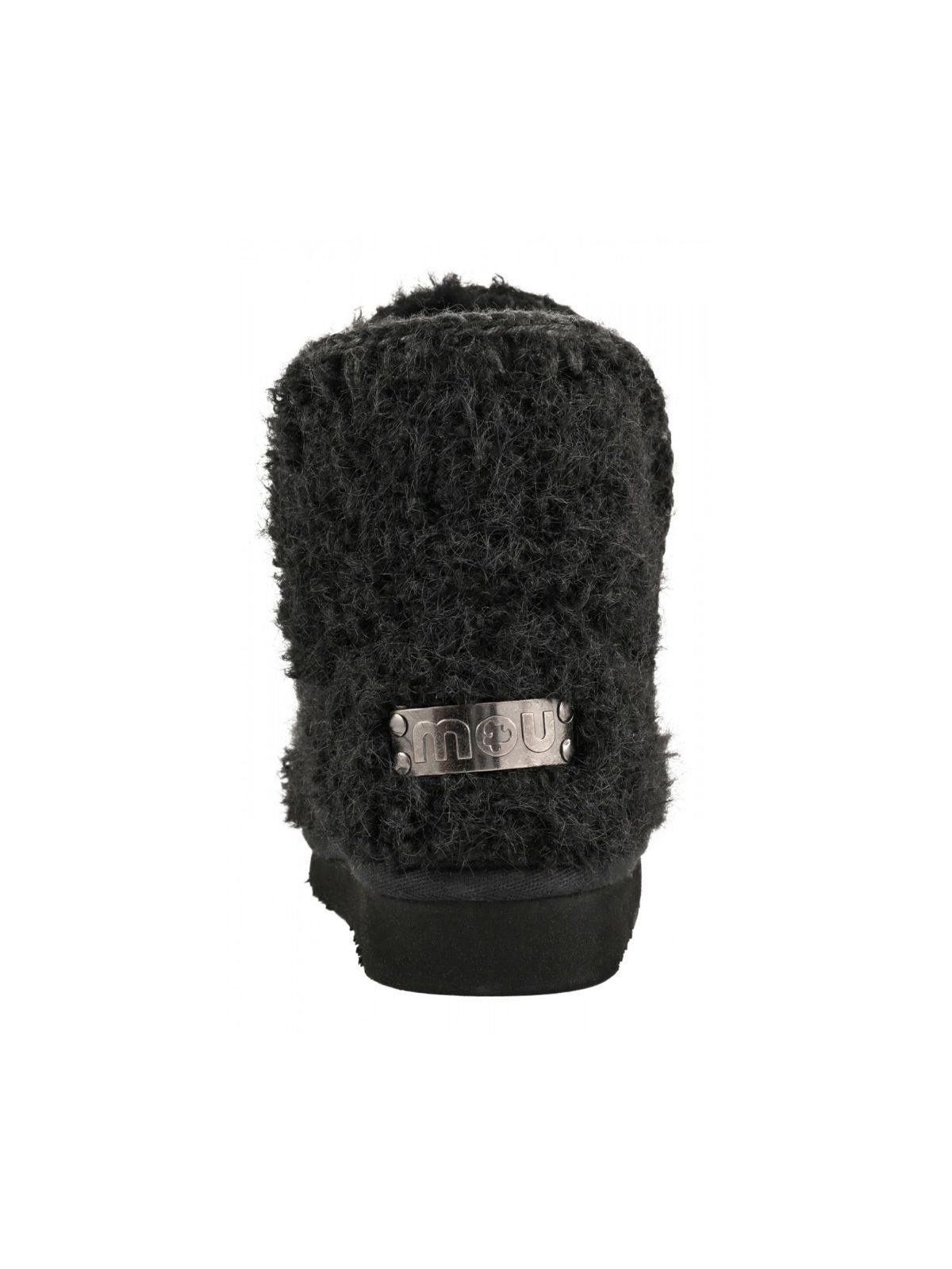 Black eskimo 18 wool textile boots MOU