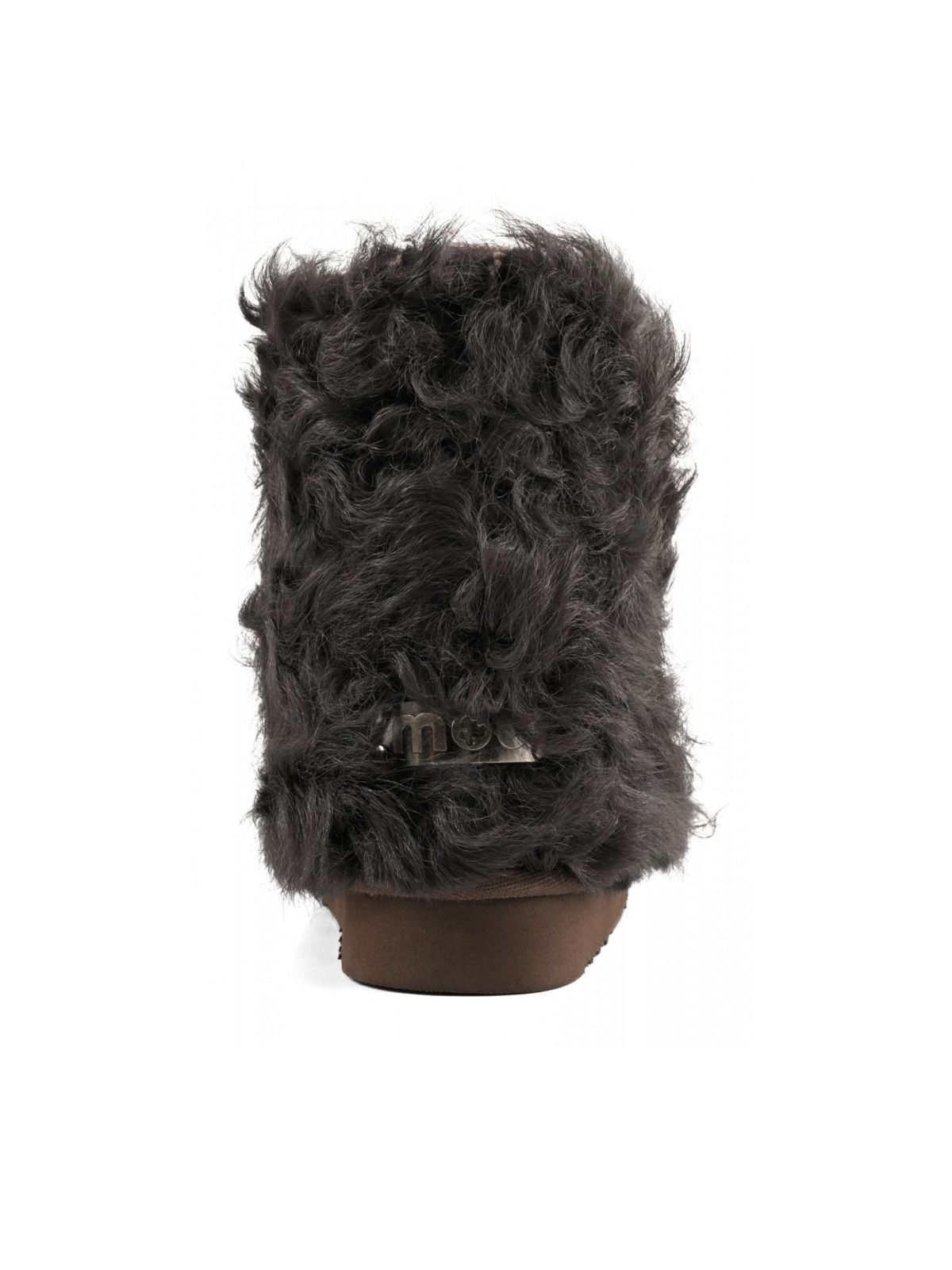 Brown eskimo 18 checkiang fur boots MOU