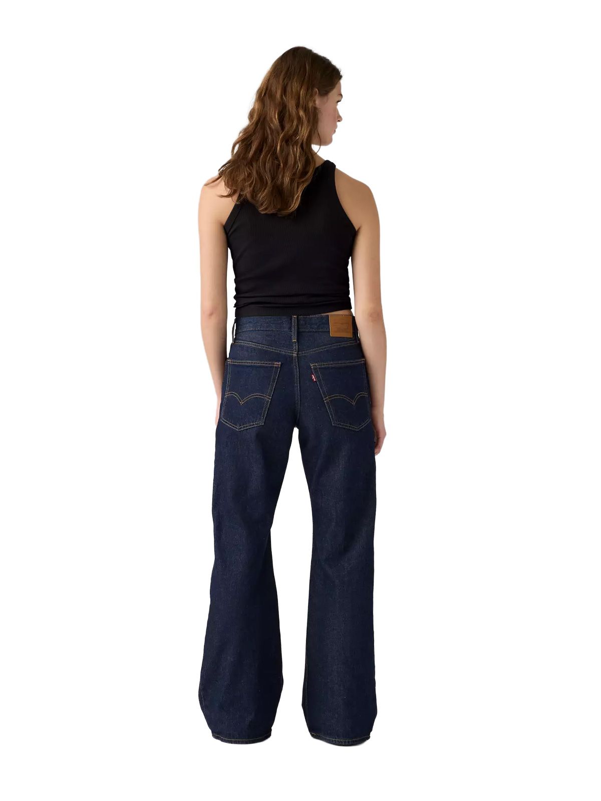 Dark blue loose boot jeans LEVI'S