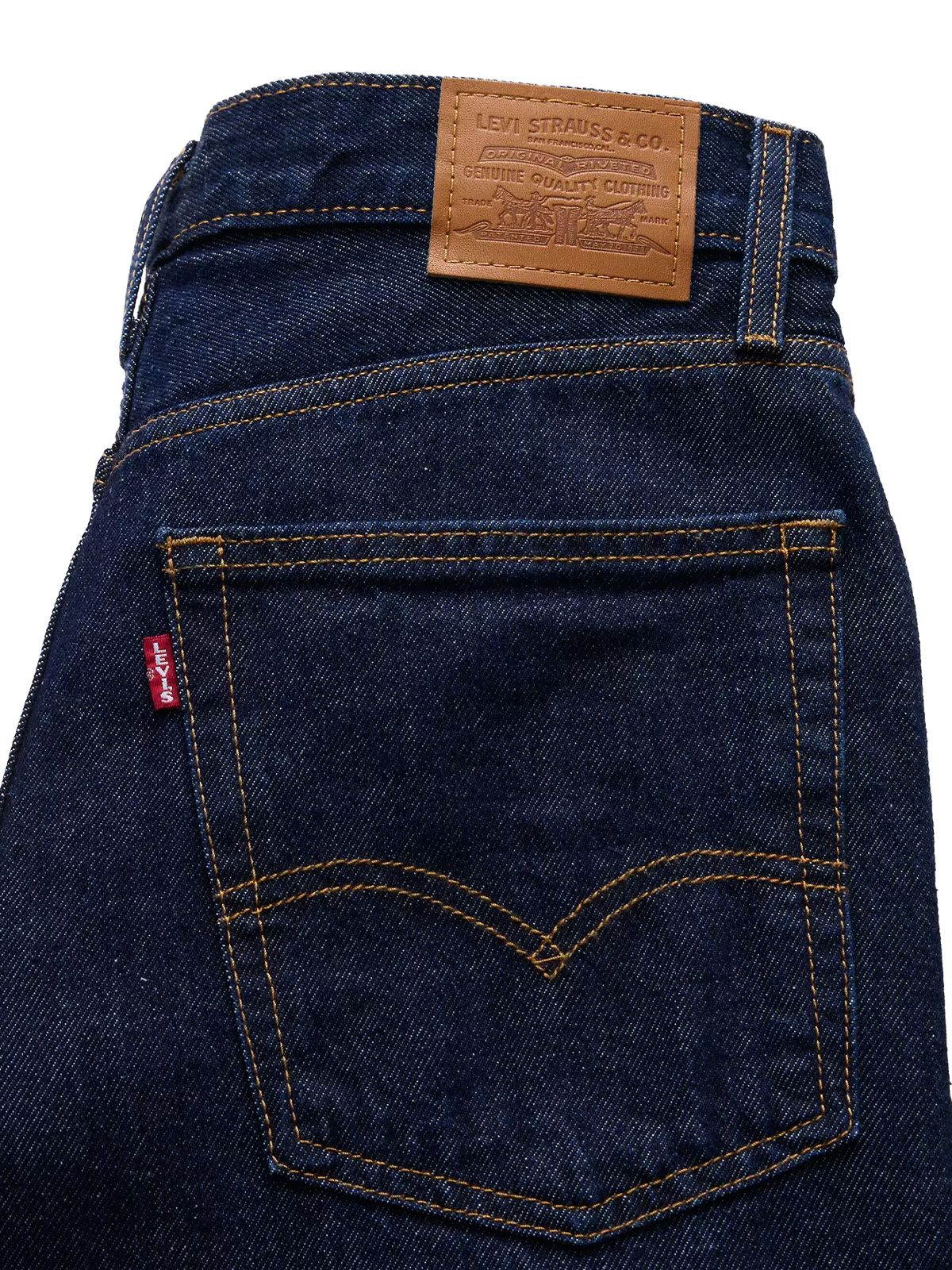 Dark blue loose boot jeans LEVI'S