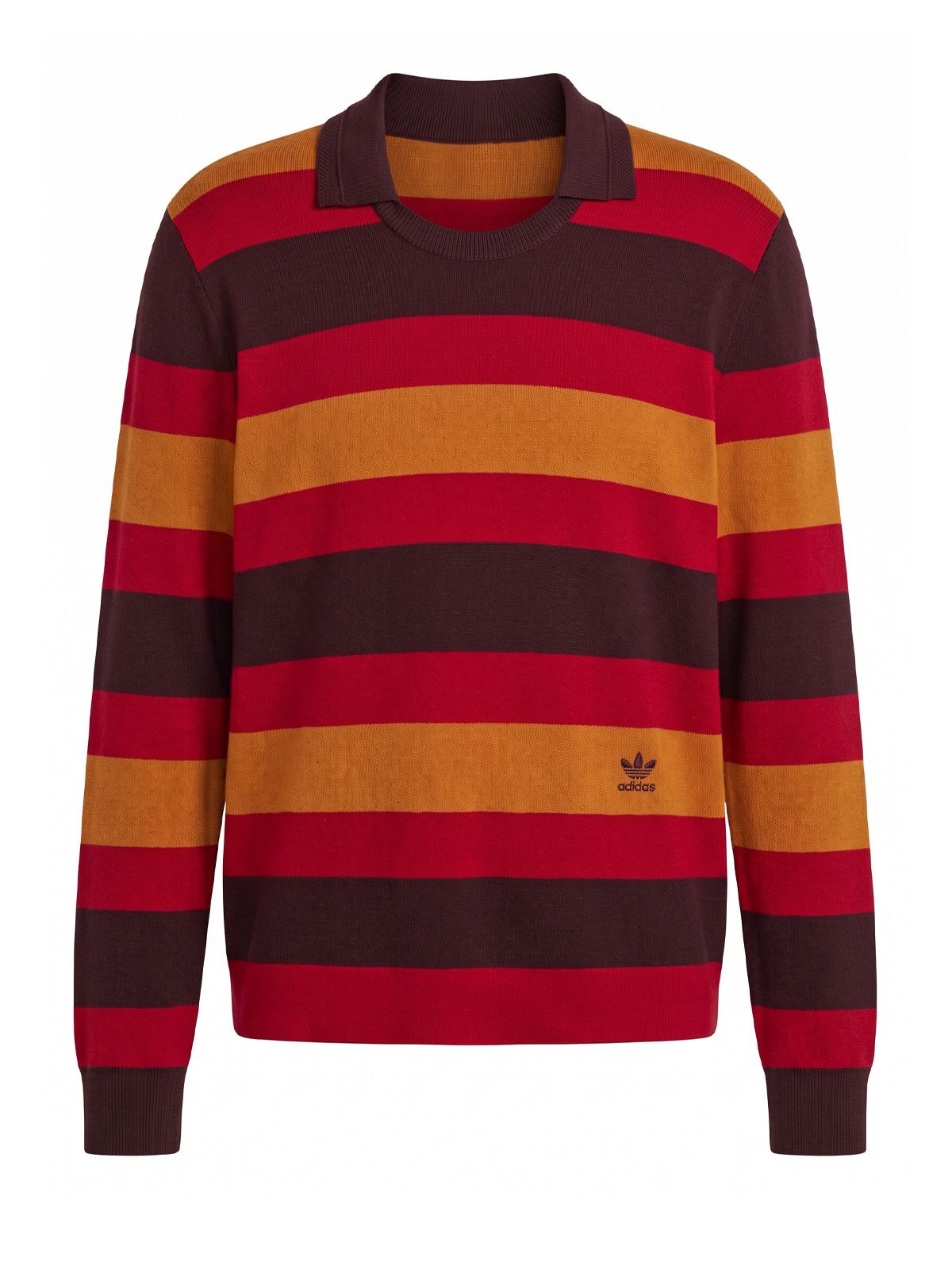Multicolour wb knit sweater