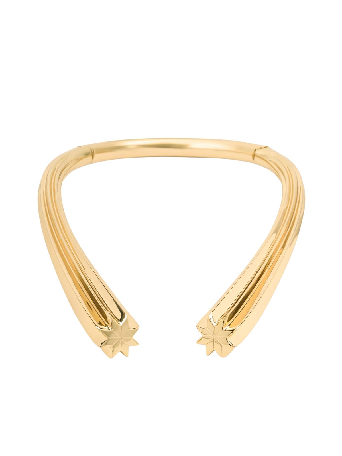 Gold astrum necklace