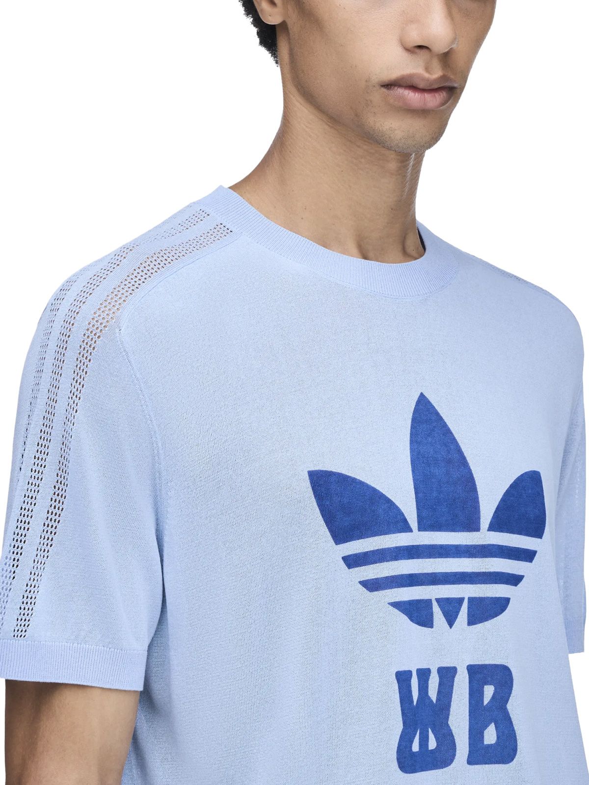 T-shirt wb celeste ADIDAS X WALES BONNER