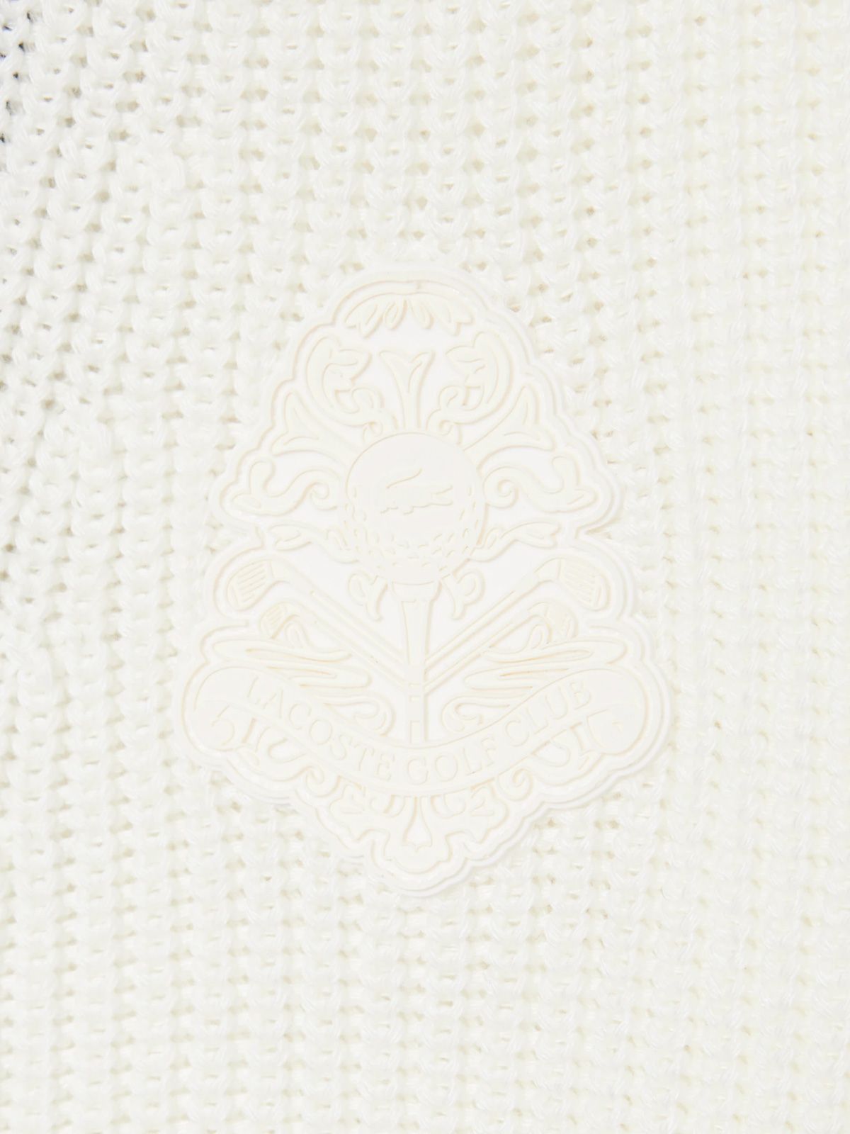 White cardigan LACOSTE