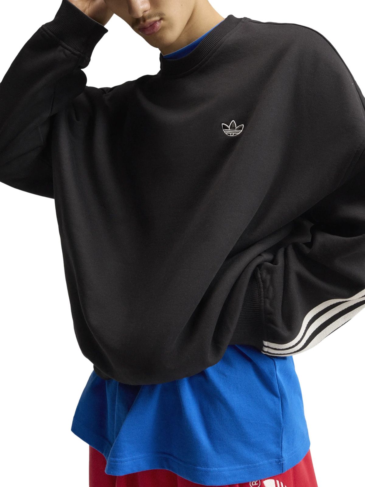 Felpa nera ADIDAS ORIGINALS