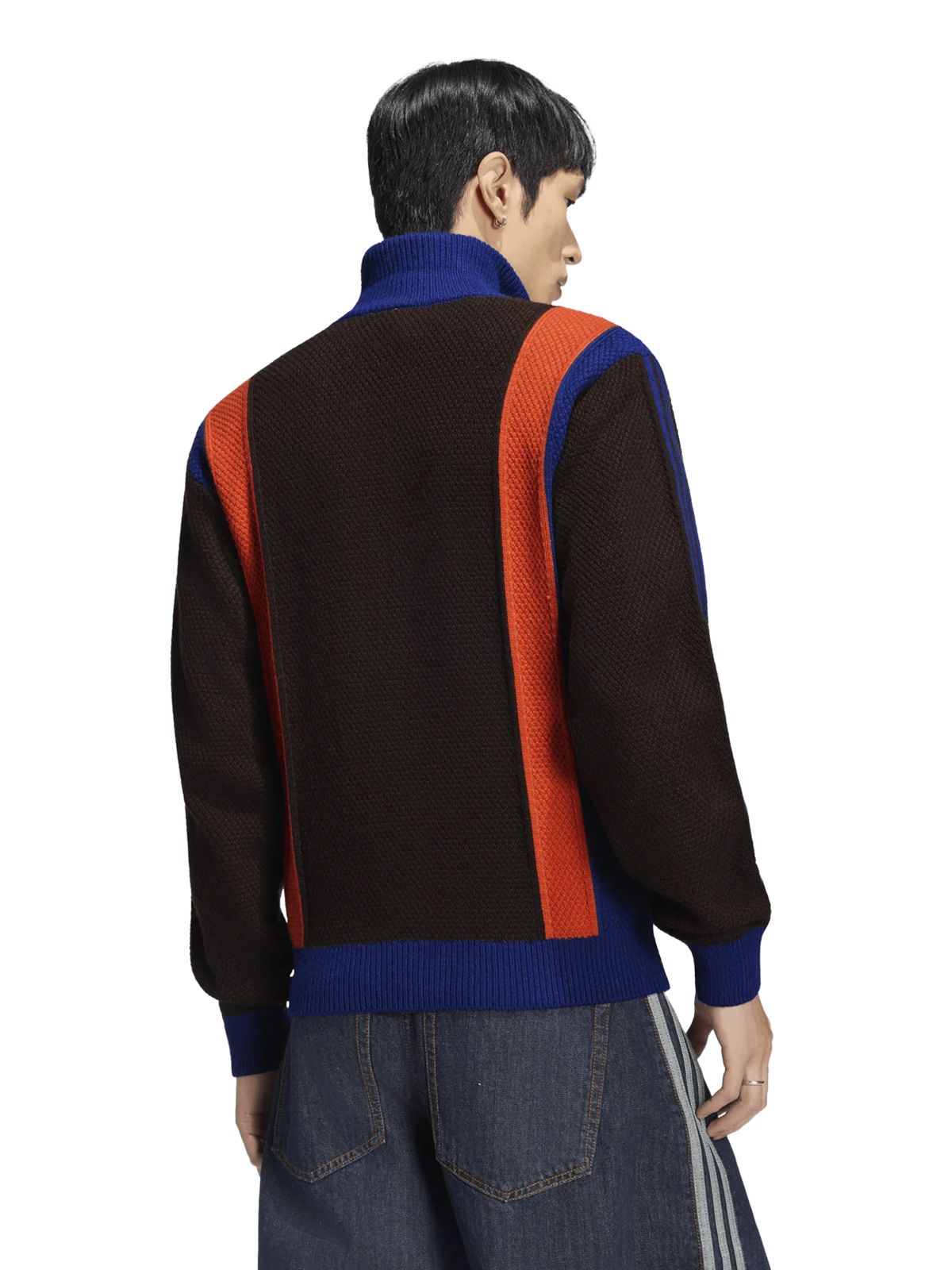 Blue orange winter club knitted tracktop ADIDAS ORIGINALS