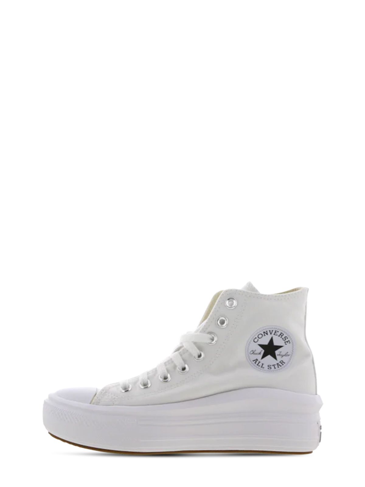 converse bianche trasparenti